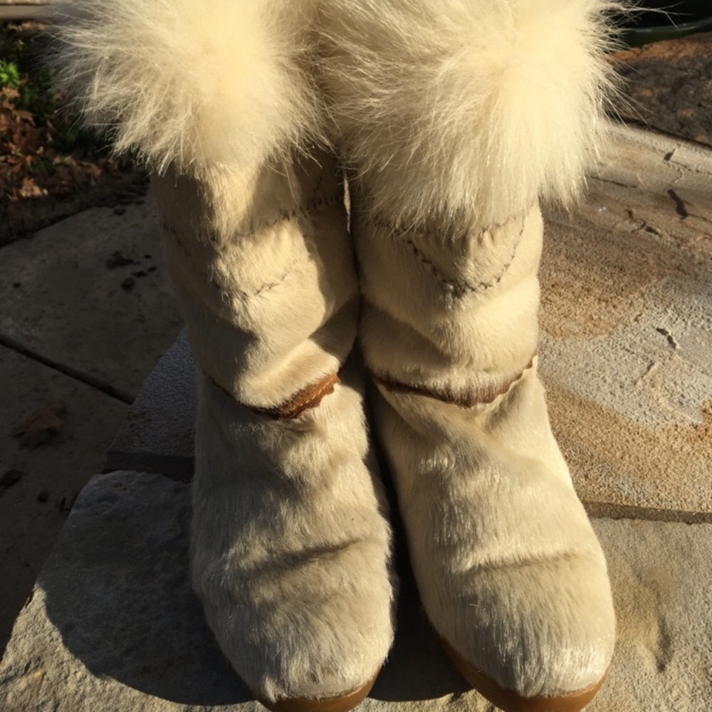 Sz 41 Tecnica Goat Fur Boots Made in Italy